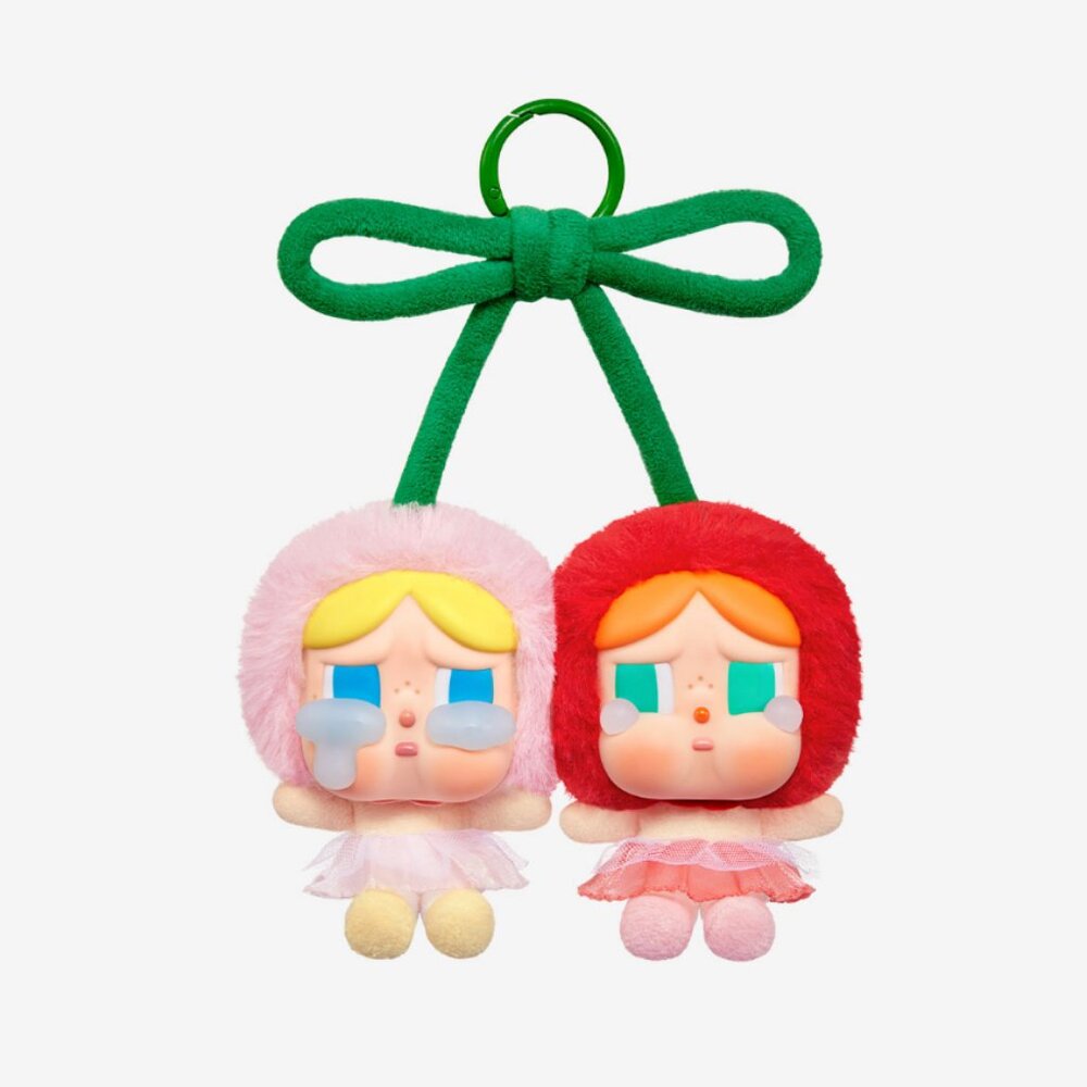 CRYBABY Crying For Love Series-Vinyl Plush Hanging Card (Love You Cherry Much)